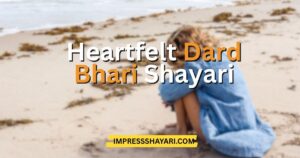 2 line dard bhari shayari in english
