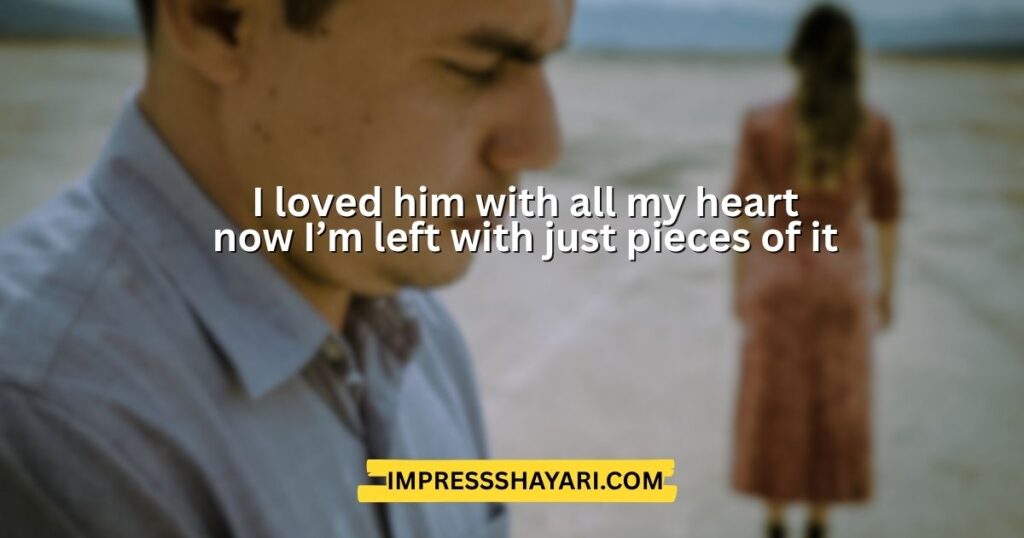 heart touching breakup shayari in english