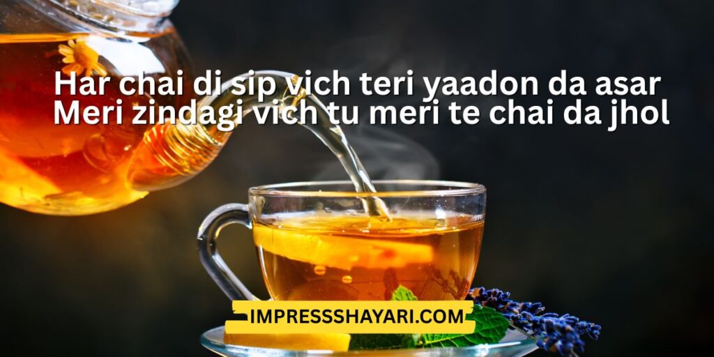 tea shayari in punjabi
