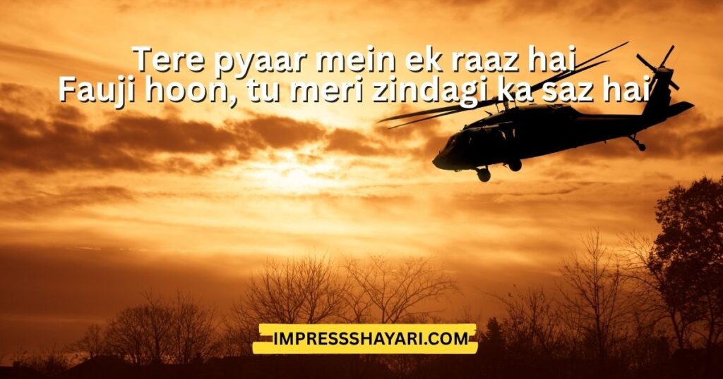 fauji attitude shayari