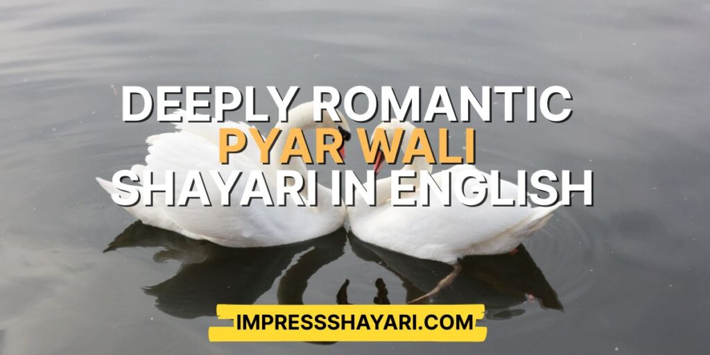 pyar wali shayari english mein