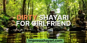 dirty shayari for girlfriend in hindi