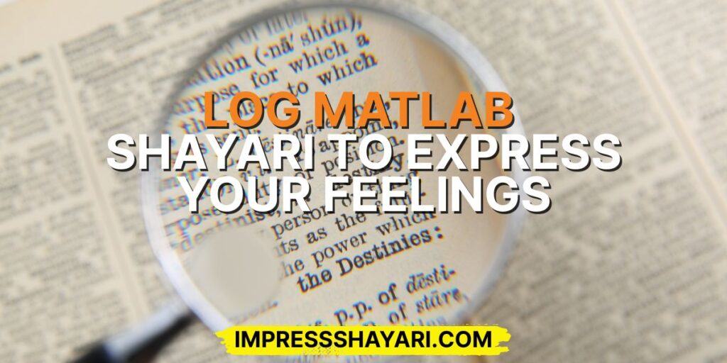 log matlab se yaad karte hai shayari