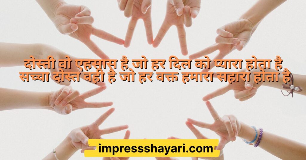 best friend shayari in hindi english